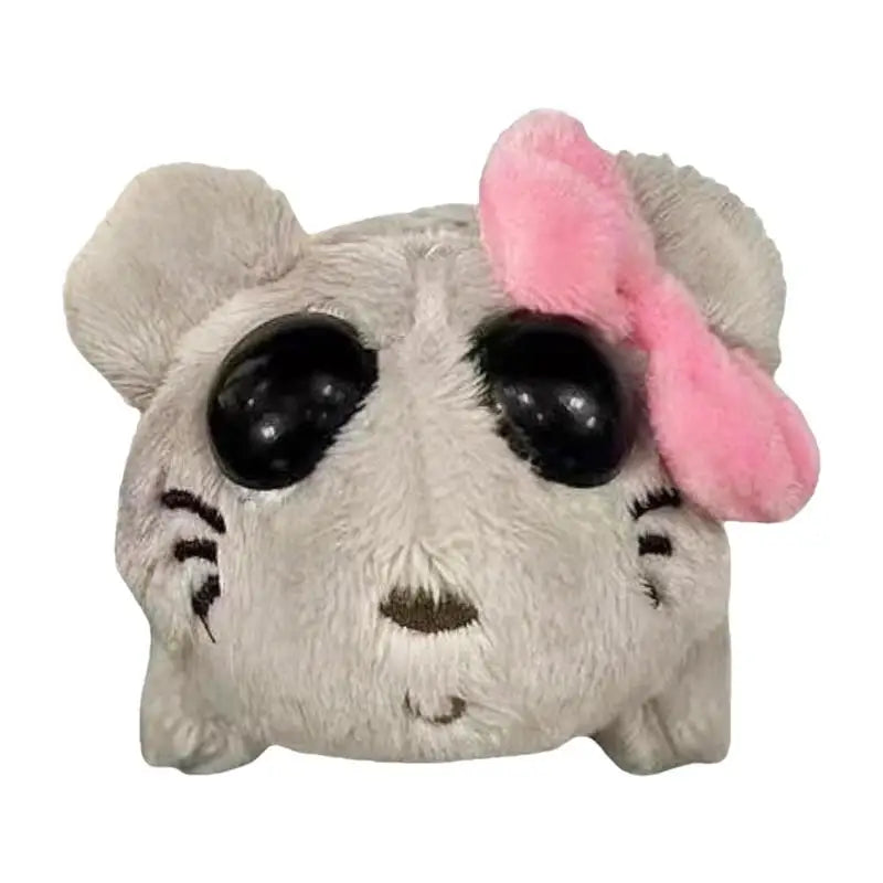 Kawaii Sad Hamster Musical Plush Toy Soft Stuffed Animal Cute Hamster Plush Dolls for Children Kids Christmas Birthday Gift